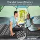 Elegear 4.7” Thick Double Sleeping Pad for Camping, Inflatable, Full,Grey