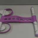 Pedal Resistance Bands with Handles Exercise Bands Multifunction Tension Rope Fitness for Working Out Arm Abs Legs Stretch Bands (Purple)