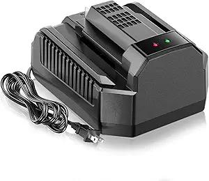 【Faster!!】 CH2100 4.0A Rapid Charger Replacement for EGO 56V Battery Charger CH3200/CH5500/CH7000/CH2800D, Compatible with EGO 56-Volt Power+ Li-ion Battery