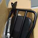 Motorcycle Sissy Bar for Rebel 300 500, Rear Passenger Backrest with Luggage Rack Replacement, for Honda CMX500 Rebel CMX 300 CMX 500 (2017-2024)