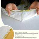 Rectangle Picnic Table Cloth, Elastic Waterproof Fitted Vinyl Tablecloths for 4 Foot Tables, Wipeable Flannel Backed Table Covers for Dining, Camping, Outdoor(Leaves,24"x48")