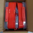 Sistema Microwave Food Storage Containers with Steam Release Vent, Dishwasher Safe Red (4 Count (Pack of 4))