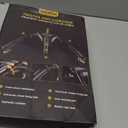 Twister Arm Trainer, 3 in 1 Hydraulic Power Chest Workout Equipment with Ab Roller Wheels and Hooks, Adjustable 22-440lbs Arm Trainer for Men Women, Home Gym Equipment for Full Body Strength Training (black)