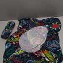 Smiry Printed Couch Cushion Covers, Stretch Soft Couch Covers for Sofa, Washable Non-Slip Sofa Slipcover Furniture Protector for Indoor and Outdoor (2 Pack, Blue Green)