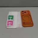 for iPhone 17 Pro Magnetic Case with Stand, 2 Glass Screen Protectors, Compatible with MagSafe, Camera Control, Military Grade, Lens Protection, Translucent Matte Case for iPhone 17 Pro, Orange