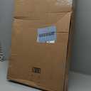 HVAC Premium 26'' x 12'' [Duct Opening] Flat Stamped Steel Return Air Grille - Sidewall and Ceiling - HVAC Vent Duct Cover - Brown [Outer Dimensions: 27.75''w X 13.75''h]