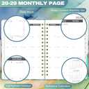 2026-2029 Monthly Planner - 3 Year Monthly Planner 2026-2029 with Monthly Tabs, Jul. 2026 - Jun. 2029, 6.3" x 8.4", 26-29 Monthly Calendar - Green
