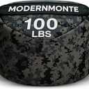 MODERNMONTE Sandbags for Working Out, Heavy Duty Weighted Sand Bags for Strength Training 100LB, Sand Bags for Weight with Handles Gym and Home Fitness