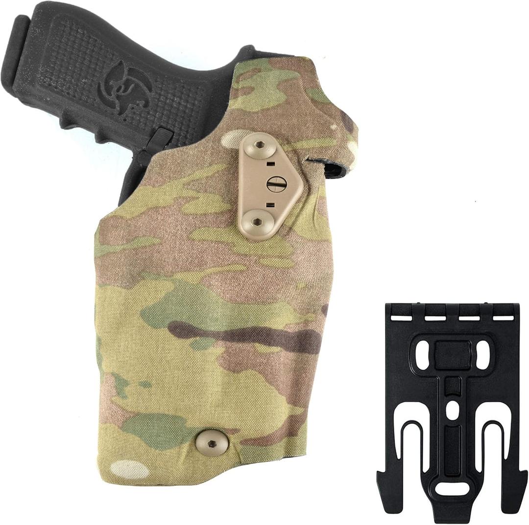 Safariland SL 6354DO for G17 QLS 19 MUL CAM RH
