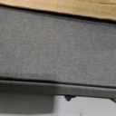 Cat Litter Box Enclosure Furniture for Odor Control, Hidden Cabinet Cat Litter Box Furniture Ottoman with Flip-Up Lid,Cats Litter Box Bench with Storage Space, Dog Proof (Grey, Large)