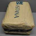 Istana 5x7 Area Rug - Grey/Gold Rugs for Living Room 5x7 - Foldable Rugs for Bedroom - Stain Resistant Washable Rug - Eco-Friendly Boho Area Rugs - Easy to Clean Living Room Rug