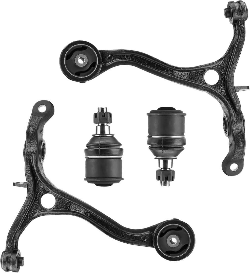 Front Lower Control Arms Suspension Kit w/Lower Ball Joints Fit for Honda Accord 2008-2012 Acura TSX 2009-2014 K641112 K641113 K500081-4pcs