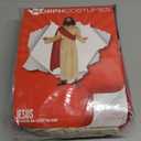 Morph Jesus Costume For Men Plus Wig And Beard - Jesus Christ Halloween Robe Outfit (Medium)
