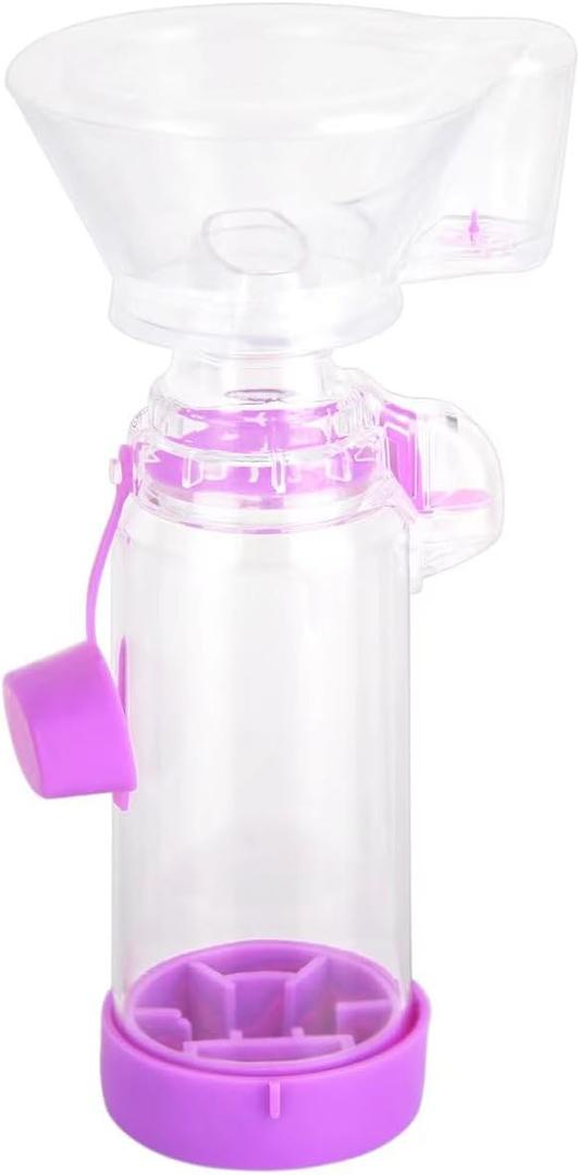 NESSI OTC Spacer Children's mask spacers and Mouthpiece spacers for All Ages (Purple)