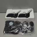 EJEAS V6 Pro Motorcycle Helmet Bluetooth Intercom, 2-Way 1200M Motorcycle Bluetooth Headset Universal Communication System with Noise Cancellation and Waterproof for Dirt Bike/ATV/Snowmobile (2PCS)