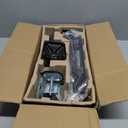 ErGear Single Monitor Arm for 13-36 inch Screens, Adjustable Gas Spring Monitor Mount Holds up to 22 lbs, Computer Monitor Stand with VESA Mount, C-Clamp & Grommet Base, Max VESA 100x100mm