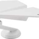 JSCARLIFE Funny Airplane Car Ornament - Dashboard Decor for Car Interior, Room & Desktop - Unique Decorative Gift for Car Lovers (White)