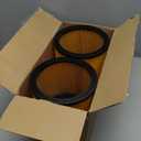 2 Pack Replacement Filter Compatible with Vacmaster Shop Vac 5 to 20 Gallon, Vac Master VCFS Standard Disposal Cartridge Filters For Hart Wet/Dry Vacuums