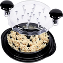 Chicken Shredder Tool Twist- 10.8" Large Meat Shredder Machine,Chicken Breast Shredder Tool Twist with Clear Top - Ergonomic Handle for Pulled Pork,Beef, Anti-Slip, Dishwasher Safe, BPA Free