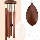 ASTARIN Wind Chimes for Outside Deep Tone,36 Inch Windchime Outdoors，Chimes for Outdoors,Sympathy Wind Chimes Memorial for Mom Dad，Red Copper