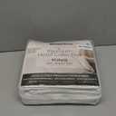 Mueller Ultratemp King Size Sheets Set, Super Soft 1800, 6 Piece, Deep Pocket up to 16" Cooling Sheets King Size, Transfers Heat, Breathes Better, Hypoallergenic, Wrinkle, White