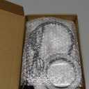 NEWACALOX Magnetic Magnifying Lamp, 3 Color Modes, 10X&5X Magnifying Glass, Flexible Gooseneck, Soldering Helping Hands Base Station (Gray)