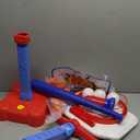 4 in 1 Toddler Basketball Hoop and T Ball Set, Toss Ring Game Kids Toys, Adjustable Height Kids Basketball Hoop Pool Toys Indoor Outdoor Sports, Gifts for Boys Girls Outdoor Toys for Toddlers 3-5 2-4