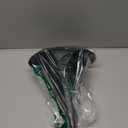 2 Pack 24Artificial Topiary Ball Tree with Spike Soft Cypress Realistic Faux Cedar Pines Spring Trees UV Rated Fake Shrubs for Spring Pot Fillers Front Door Porch Indoor Outdoor Decor