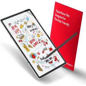 bersem 2 PACK Paperfeel Screen Protector Designed for Samsung Galaxy Tab S10 Plus/Tab S9 Plus/Tab S9 FE+ / Tab S8 Plus/Tab S7 FE/Tab S7 Plus (12.4 inch), Anti Glare, Like Drawing on Paper