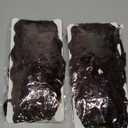 2Pcs Brown Metallic Wavy Tinsel Curtains - 3.3x6.6 ft Foil Curtain Backdrop for Birthday Party, Halloween Decor