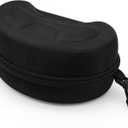 Ski Goggles Case, Hard EVA Ski Glasses Case with Aluminum Bag Hook -Lightweight Travel Carrying ski goggle case (X-Large)