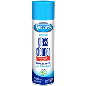 Sprayway Glass Cleaner Aerosol Spray, 19 oz