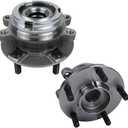 Autoround 513294 [2-Pack] Front Wheel Bearing and Hub Assembly Compatible with Nissan Altima 2007 2008 2009 2010 2011 2012 2.5L 5Lugs w/ABS
