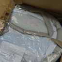 Baby Travel Bassinet Portable Bassinet with 2 in 1 Canopy for Newborn - Light Grey 33"L x 16"W x 10"H