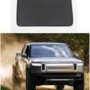 Glass Sunroof Sunshades 2-in1 Single Layer Design Glass Roof Sunshade Mesh Covers w/Coated UV-Reflective Layer for Rivian R1T 2022+
