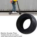 10 Inch Tire, 10x4.50-6 Tubeless Rubber Tire, Electric Scooter Tire Replacement Impact Resistance Slip Resistance
