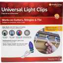 Simple Living Solutions 100ct Universal Light Clips Professional Straight Lights 4 pack