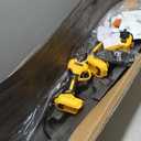 4-in-1 Cordless Pole Saw & Electric Pruning Shears for DeWalt 20V Battery, 8 Inch Brushless Mini Chainsaw with Extension Pole, 15 Ft Reach, Auto Oiling, for Tree Trimmer Branch Cutter(NO Battery)