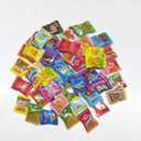 50 Pcs Miniature Snacks Food Mini Resin Potato Chips Set Mini Candy Bags Store Grocery Accessories