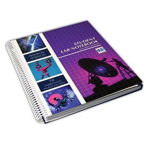 Chemistry Student Laboratory Notebook: 
Physical Sciences Spiral Bound