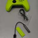 W&O Wireless Controller for With Xbox One, Xbox Series X/S, Xbox One X/S, PC, With RGB LED Light, Mappable Buttons, With 2.4GHZ Wireless Adapter Gamepad (Electric Volt)