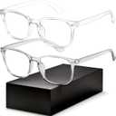 Gaoye Eyewear Frames for Men - Blue Light Blocking Square Glasses, Anti UV Ray Computer Gaming, Blue Blockers for Women