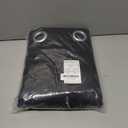 NICETOWN Black Out Curtains for Bedroom 84 inches Long - Light Reducing Thermal Insulated Solid Grommet Curtains/Panels/Drapes for Living Room (Set of 2, W52 x L84)