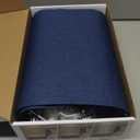 Plug in Wall Sconces Set of Two: Wall Lights with On/Off Switch - Stepless Color Temperature Wall Mount Lamps - Fabric Linen Wall Sconce for Bedroom Living Room & Hallway- Indoor Corded Wall Sconces (Blue)