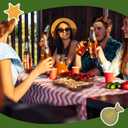 Uiifan 24 Pcs Cowboy Boot Serving Trays, Western Party Decorations Disposable Western Party Supplies Plastic Cowgirl Boot Plates for Snacks(Brown)