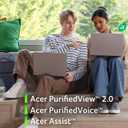 acer Aspire 14 AI Copilot+ PC | 14" WUXGA Display | Intel Core Ultra 5 Processor 226V | NPU: Up to 40 Tops - GPU: Up to 53 Tops | Intel ARC 130V | 16GB LPDDR5X | 512GB SSD | Wi-Fi 6E | A14-52M-51S1