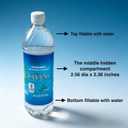 Dasani Diversion Safe Water Bottle Stash Can Secret Box with Leak-proof Lid and Huge Hidden Compartment for Keys, Cash and Valuables