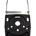 Louisville Ladder Aluminum/Plastic Pail Shelf, For Use with Louisville Step Ladders LP-2400-00