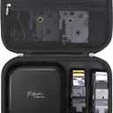 Aproca Case Compatible with Brother P-touch PT-P710BT CUBE Plus Bluetooth Label Maker, Portable Storage Bag for Accessories (Case Only) (Black)