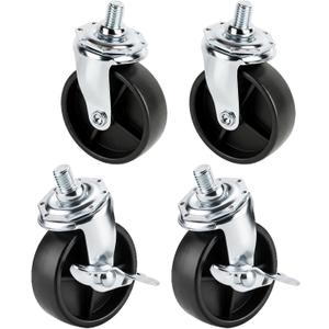Grill Wheels for Charbroil Performance 463284022 463244819 463660021 463259023 Caster Wheels Caster Locking for Charbroil G350-0024-W2, G515-0082-W1 Grill Wheel for Charbroil Grill Wheels